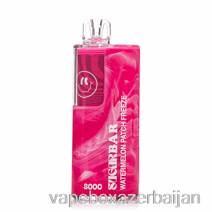 E-Juice Vape Sugar Bar SB8000 Disposable Watermelon Patch Freeze